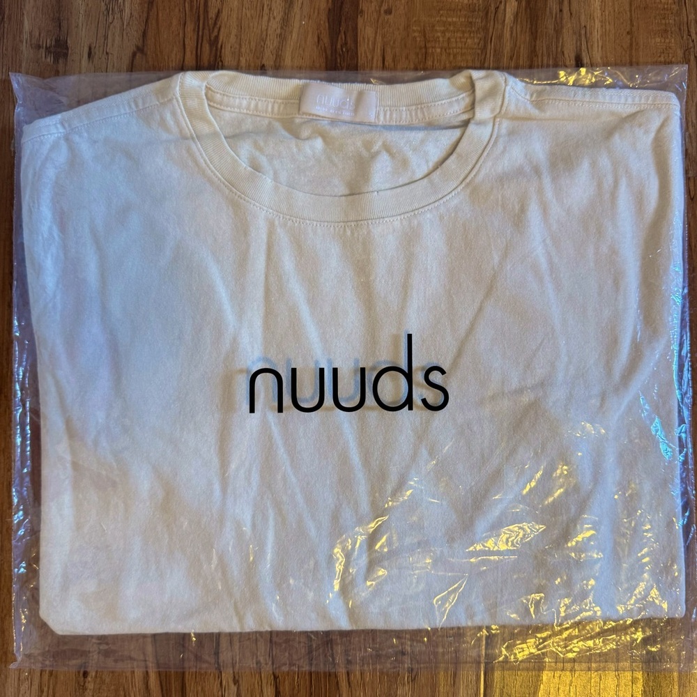 Nuuds Bone Long Sleeve Everyday Shirt - brand new!!